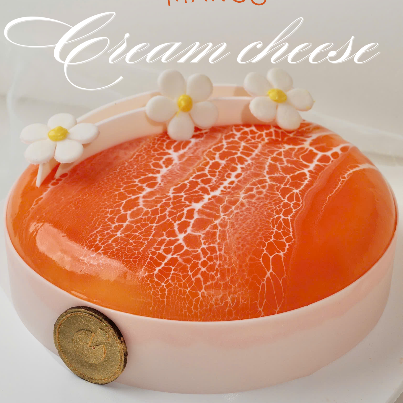 Passion Fruit Cream Cheese Cake